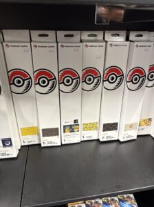 Pokémon Centre mats sold at Gamers Lodge. Photo (c) Chloe Mcloughlin