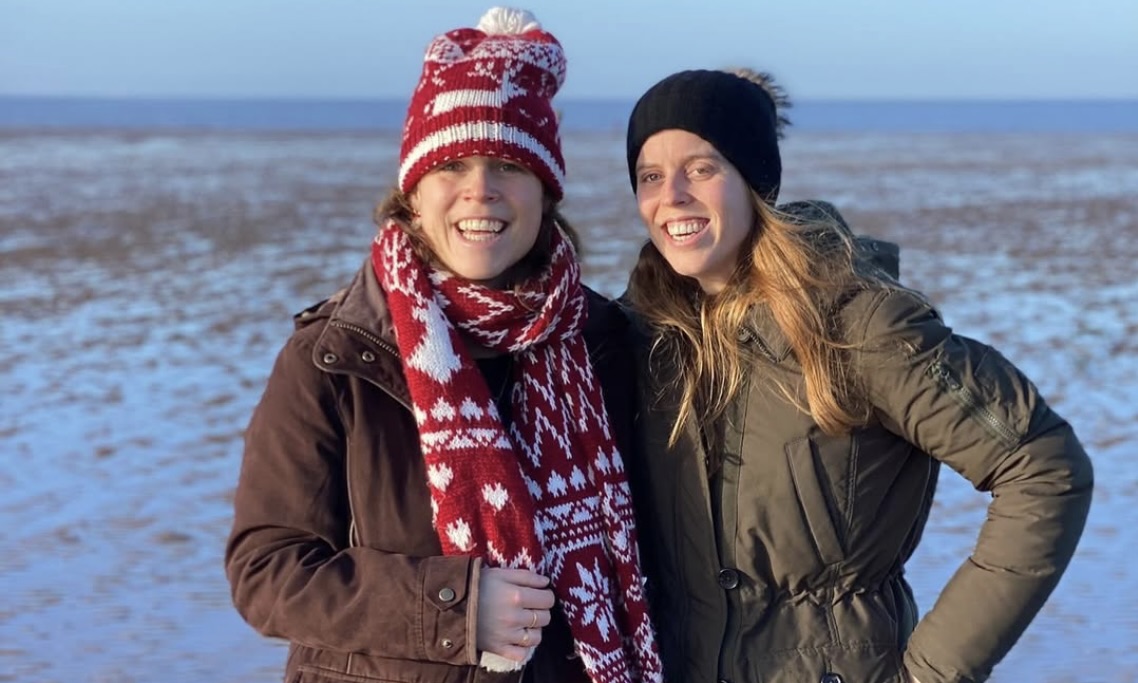 Princesses Beatrice and Eugenie