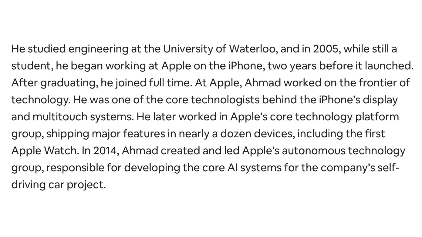Airbnb hiring blog post (Airbnb announces Ahmad Al-Dahle as Chief Technology Officer)