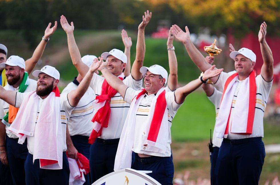 Rory McIlroy led Team Europe to victory at the Ryder Cup