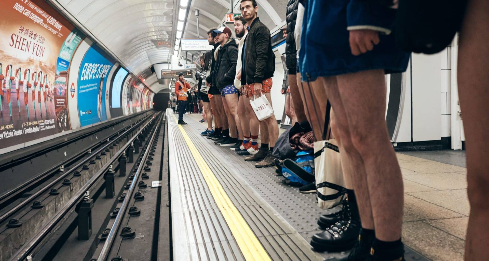 Hundreds Of Londoners Will Drop Trou On The Tube This Weekend As The No Trousers Tube Ride Returns