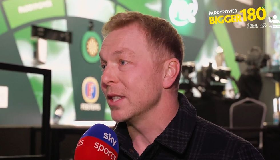 Sir Chris Hoy joined Paddy Power's scheme last year, having presented the award in 2025