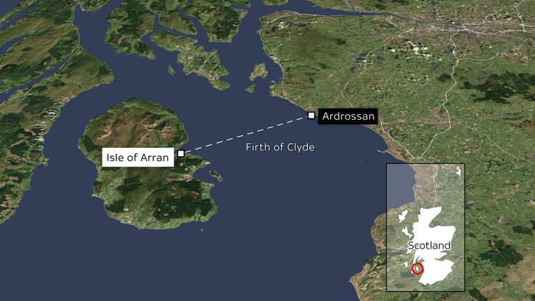 Ardrossan has operated a ferry service to and from Arran for decades, as it is the quickest, most efficient route