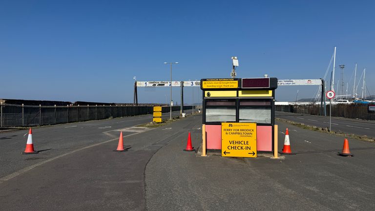 The new ferries are too big for the harbour's jetty and require an expensive upgrade