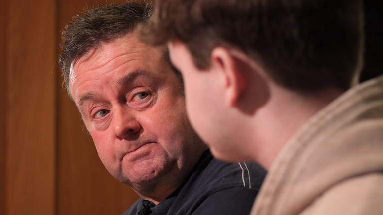 Damian McKenna says he will be 'haunted' forever after witnessing his son's trauma