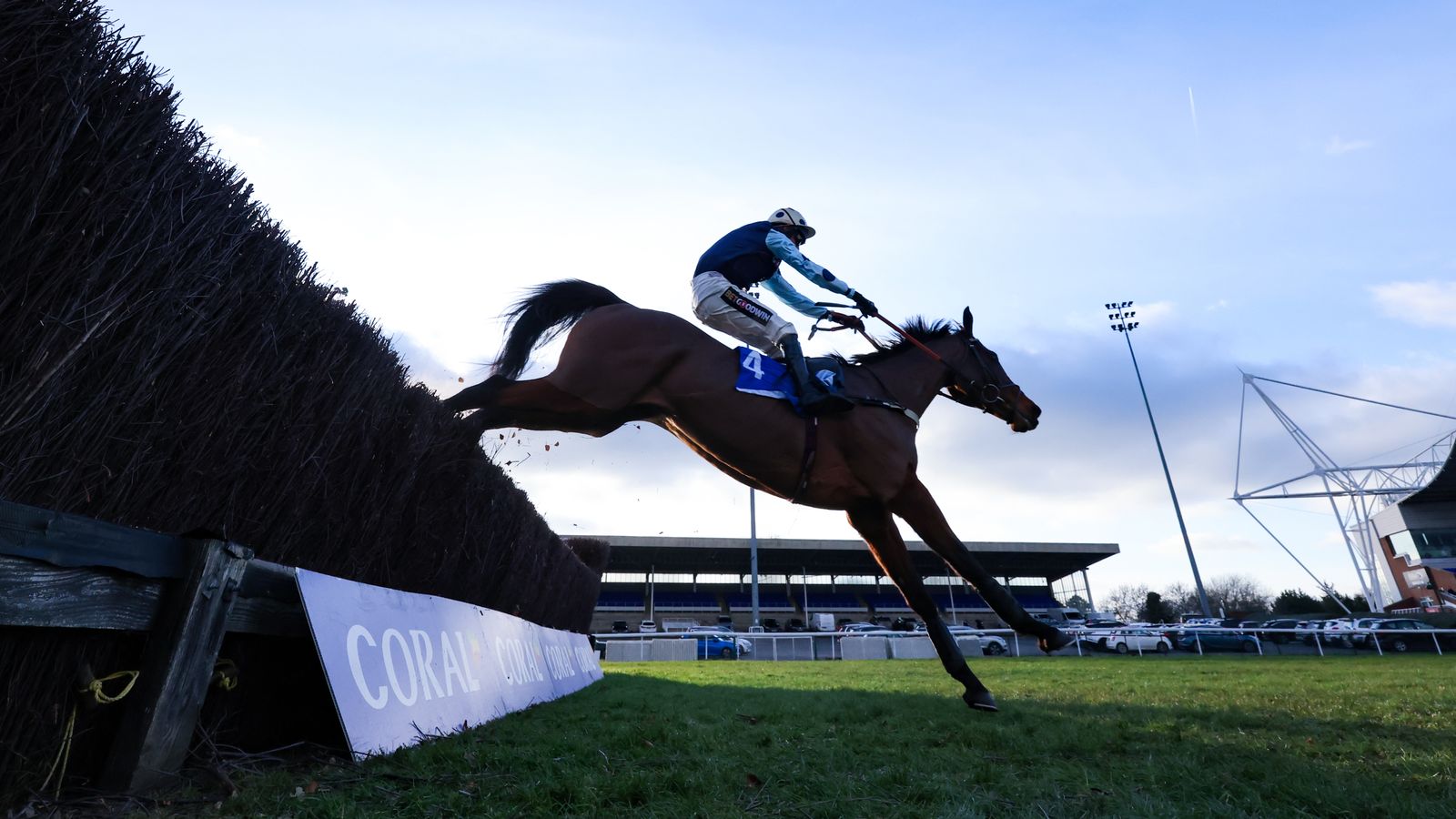 Edwardstone en route to victory in the Silviniaco Conti Chase.