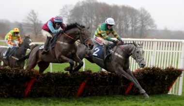 Jumps action from Newcastle