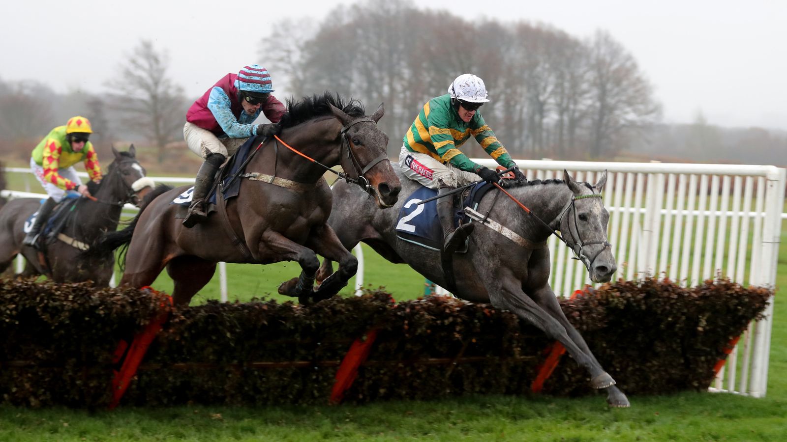 Jumps action from Newcastle