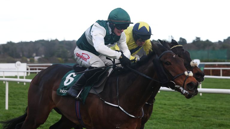 Marine Nationale was denied by Solness in the Paddy's Rewards Club Chase 