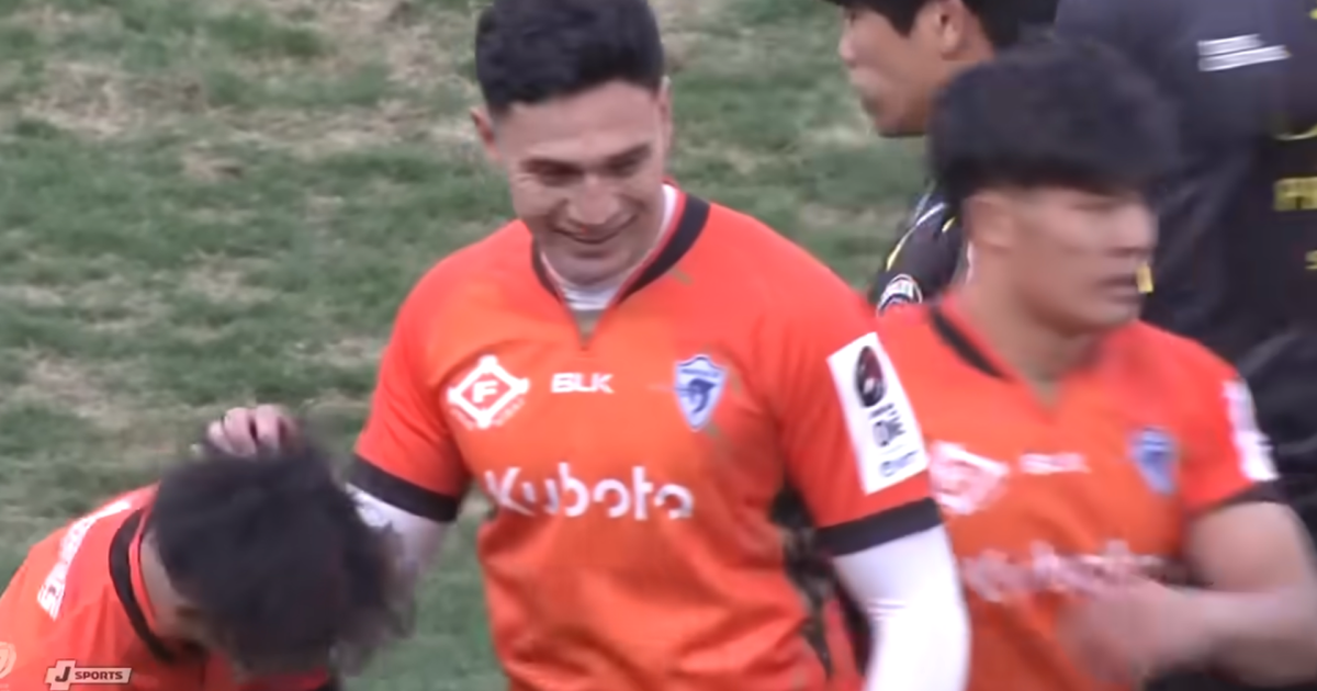 Ex-All Blacks fullback scores double in rampant 59-point victory