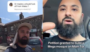 Man who claims he is planning a 'mega mosque' in Wales goes viral with satirical videos