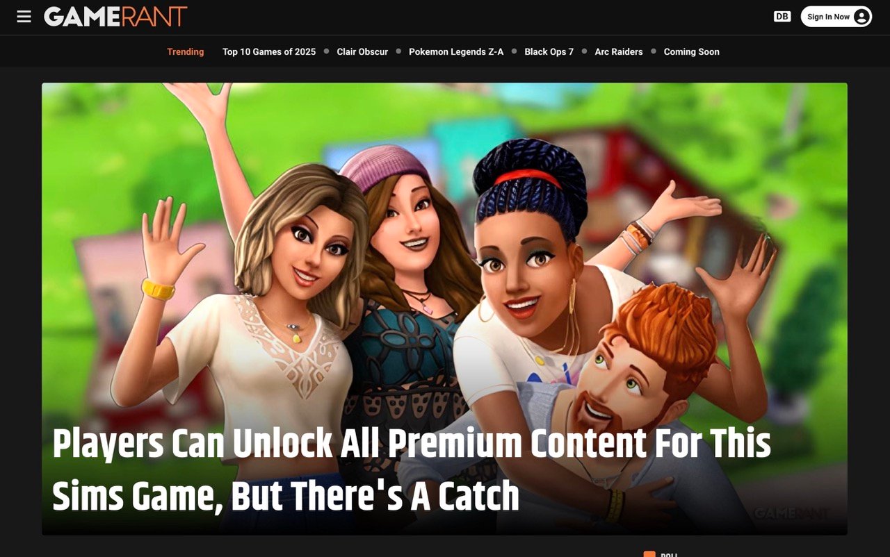 The Sims Mobile is Shutting Down its Servers Forever on January 20th