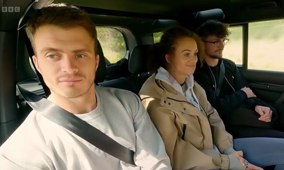 passengers seated in a car