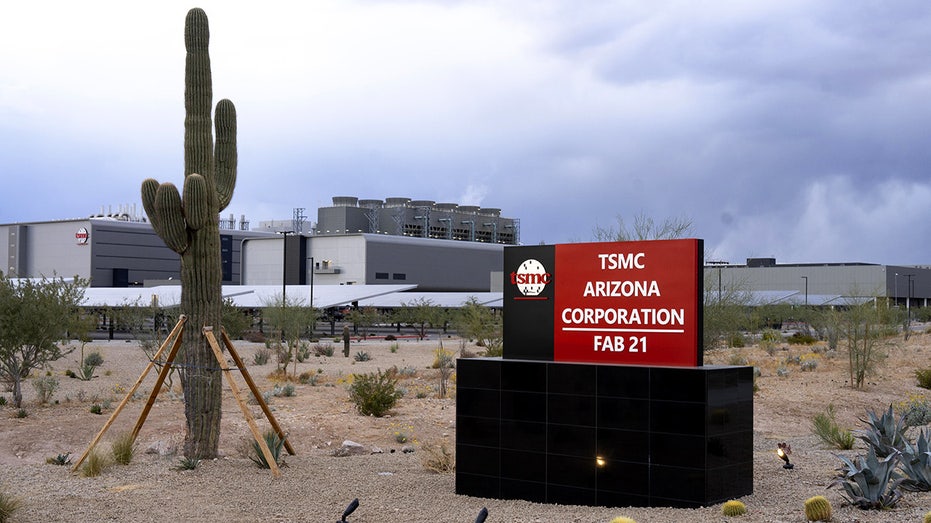 TSMC's chip manufacturing facility in Arizona