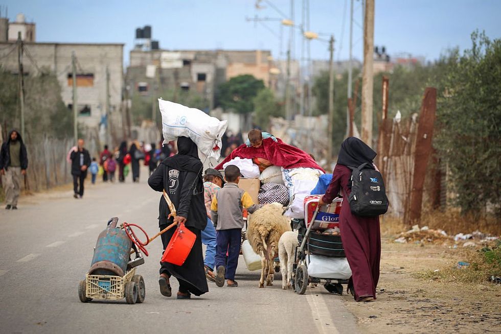 \u200bMuch of Gaza's population has been displaced