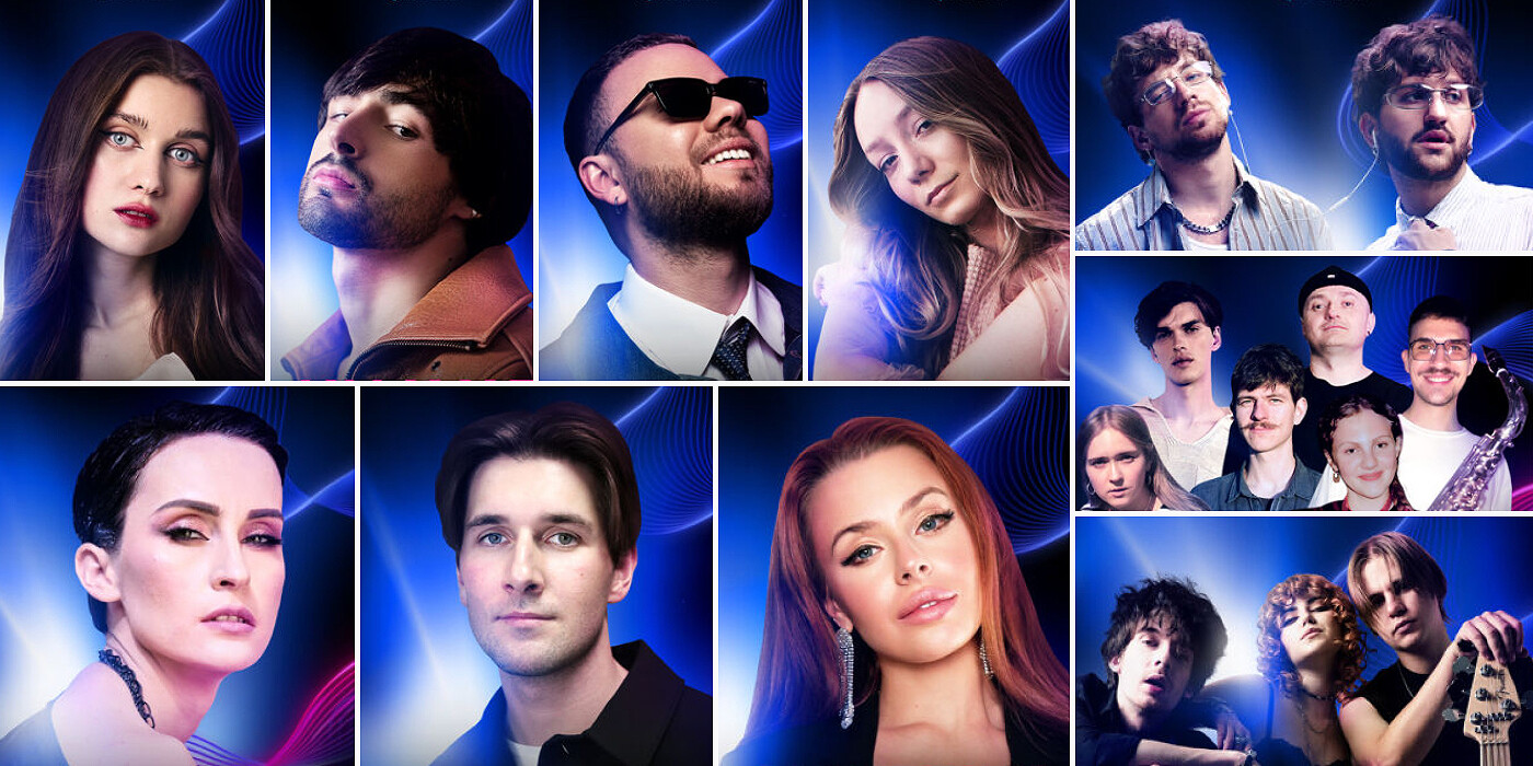 Ukraine Vidbor 2026 Artists