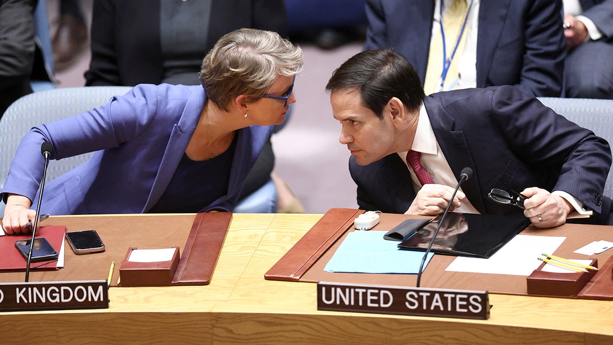 US Secretary of State Marco Rubio UNGA