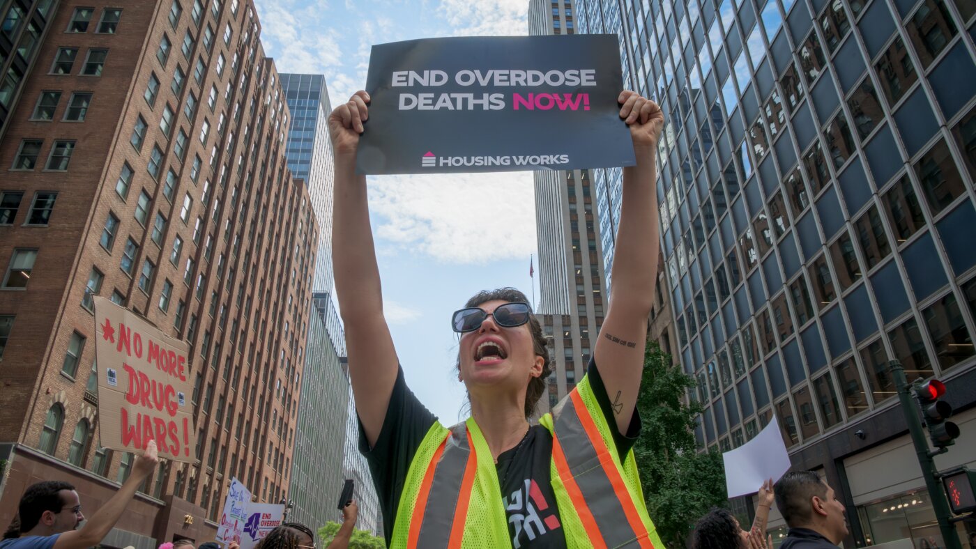 Trump administration letter wipes out addiction, mental health grants : NPR