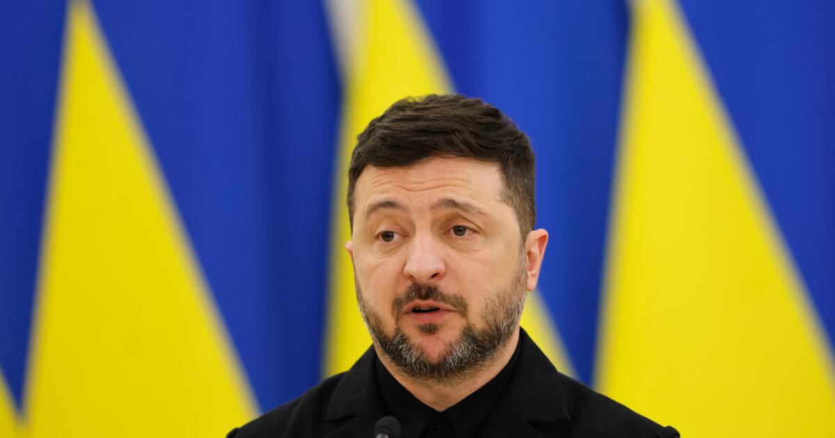 U.S. security agreement for Ukraine is '100% ready' to be signed, Zelensky says