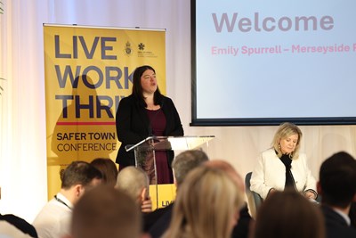 PCC speaking at the Safer Town Centres conference