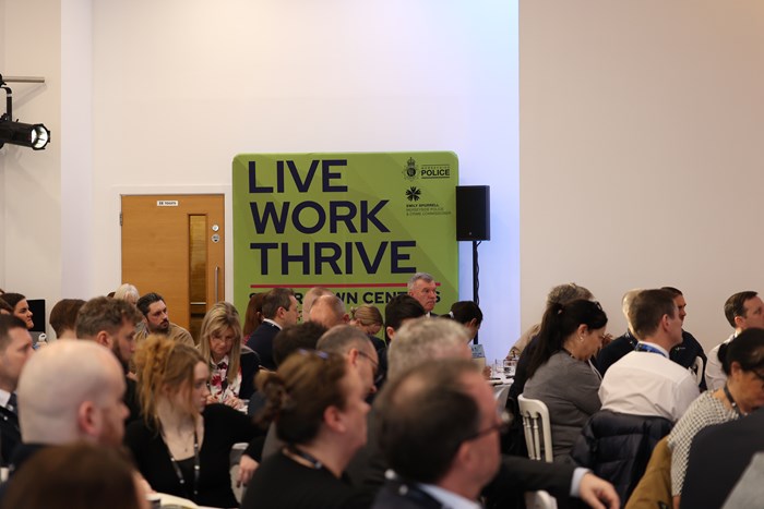 Attendees at the Safer Town Centres conference