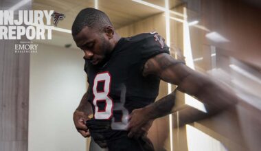 Kyle Pitts, Drake London, Darnell Mooney questionable vs. New Orleans Saints