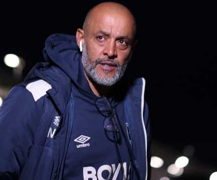West Ham United manager Nuno Espirito Santo arrives before the match
