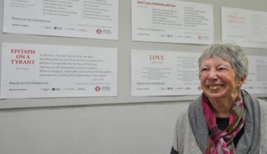 London's Poems on the Underground celebrates 40 years of bringing verses to commuters