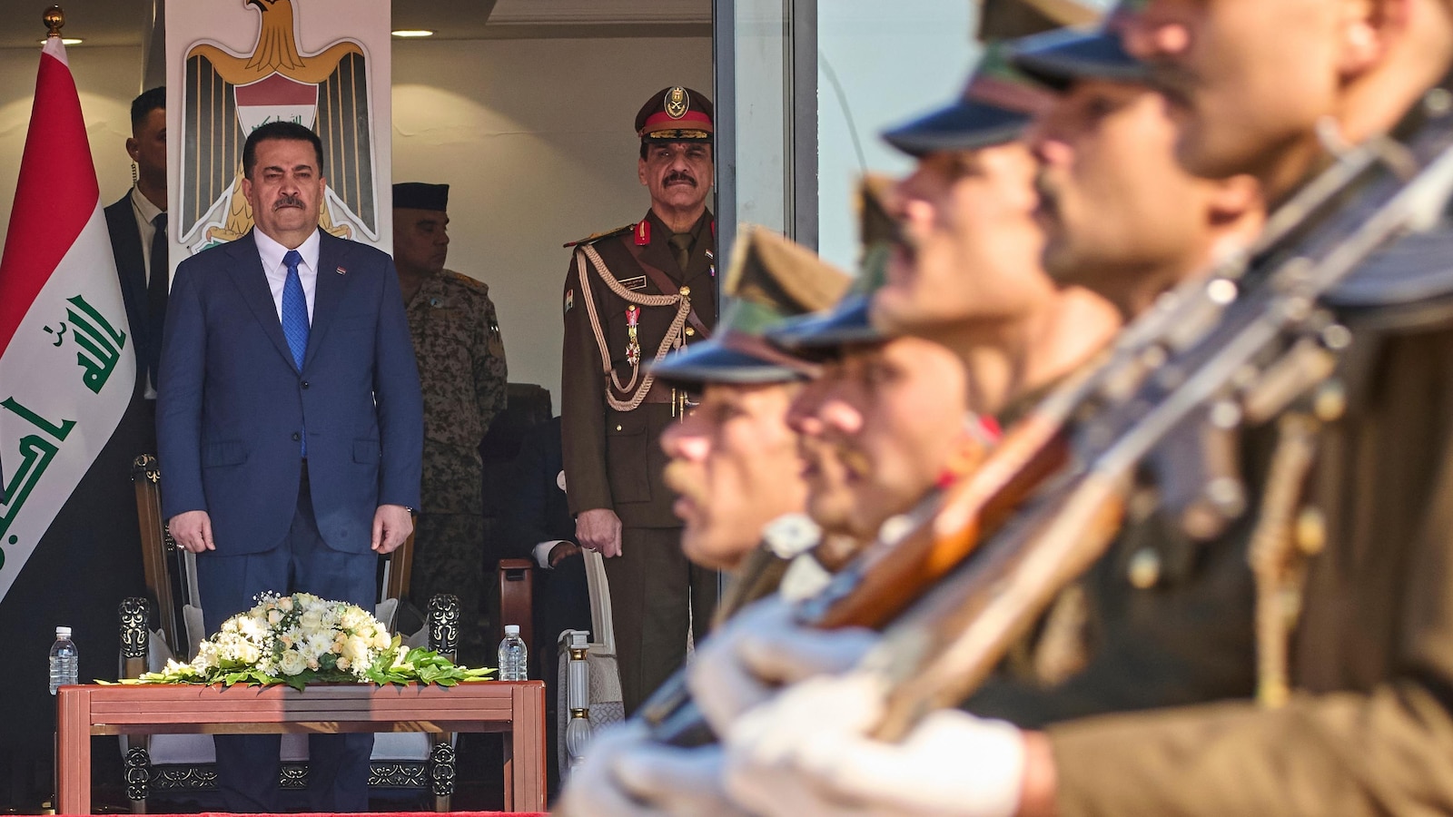 Iraqi army fully takes over key base following US withdrawal