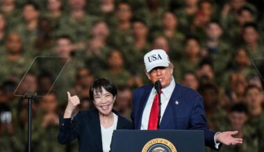 Japan says Trump has invited its leader to the US. It comes as ties with China are strained