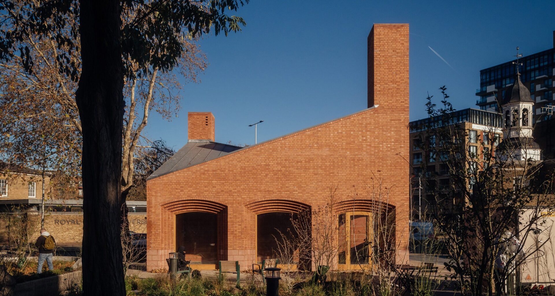 Woolwich Market Pavilion and Garden by Studio Weave and Tom Massey
