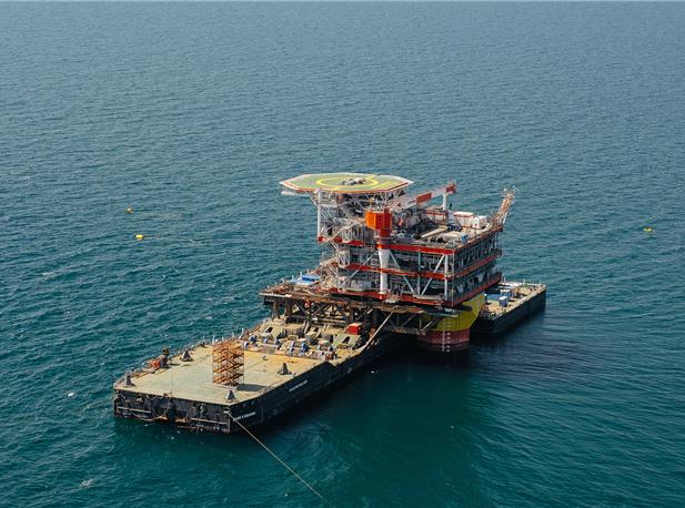 Ukraine strikes Lukoil offshore oil platforms in Caspian Sea