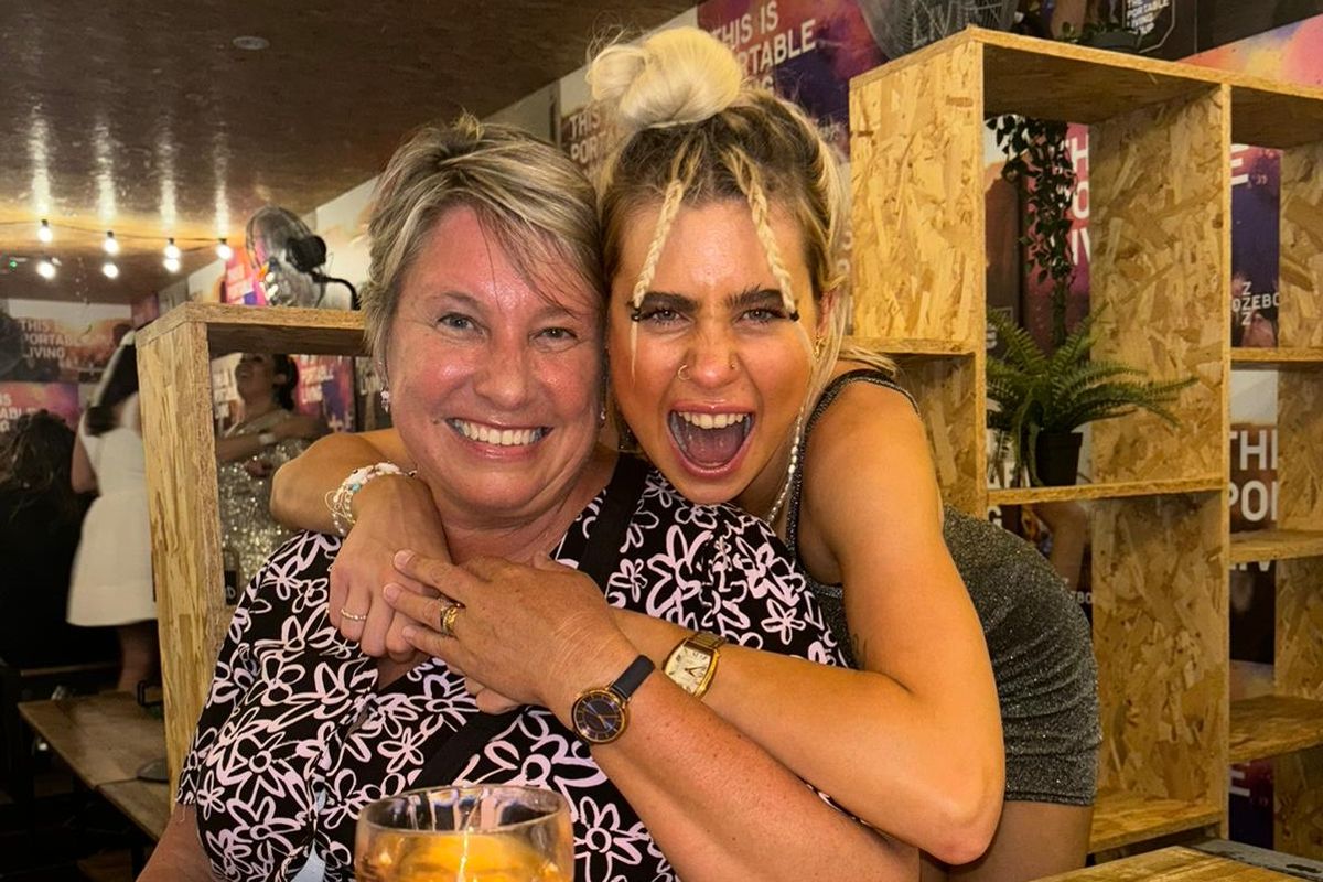 Katherine Preece and her daughter Abigail-Kate