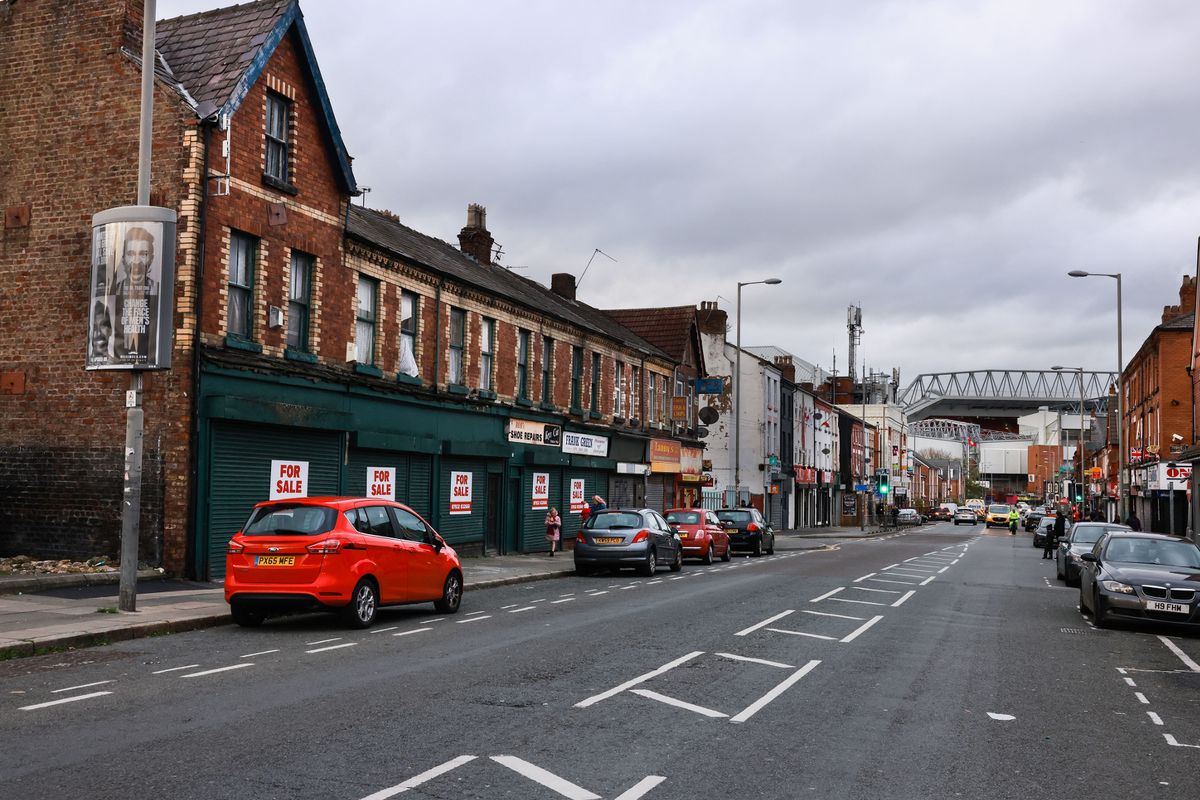 Oakfield Road in Anfield
