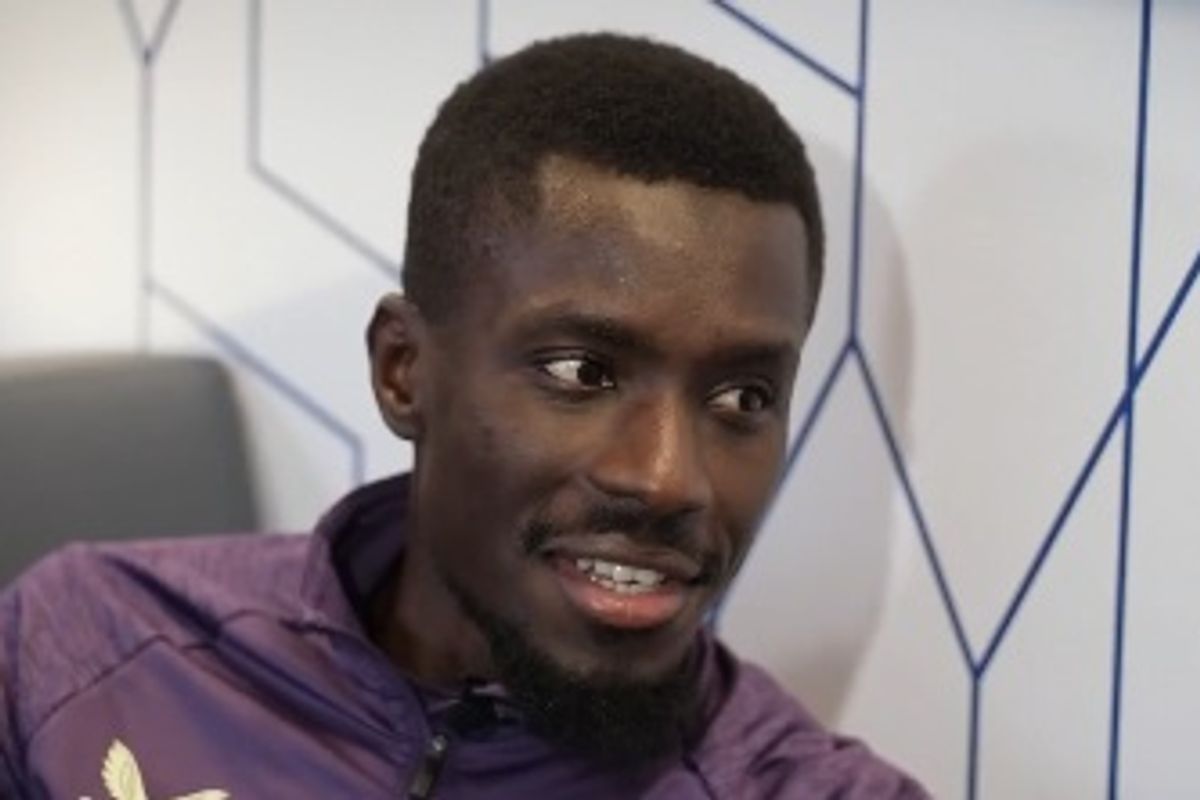 Idrissa Gueye has sent a message to Dwight McNeil