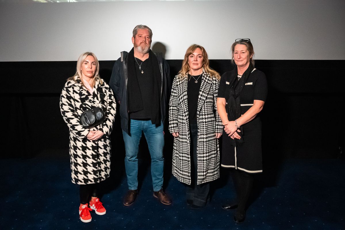 Julie Dale, Tim Edwards, Joanne Rimmer and Cheryl Korbel, whose children all died from gunshot injuries in 2022