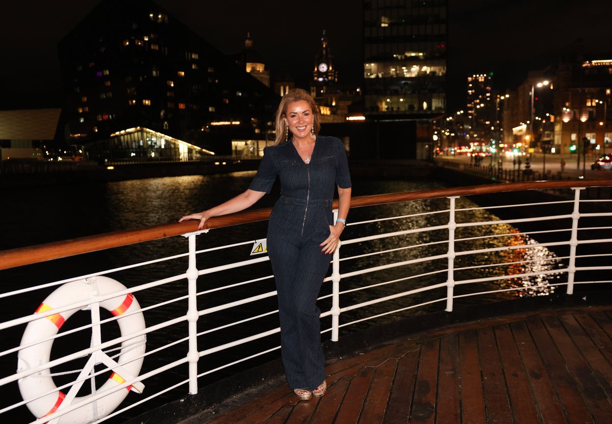 Claire Sweeney at a Brookside reunion on The Daffodil in Liverpool