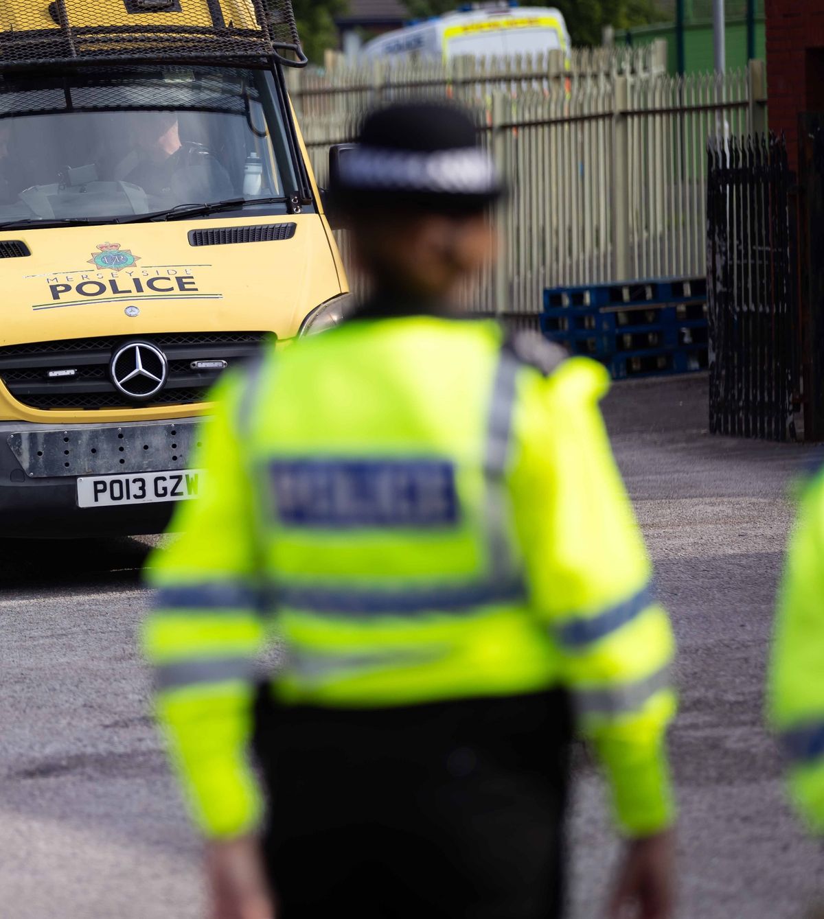 A general image of a Merseyside Police officer