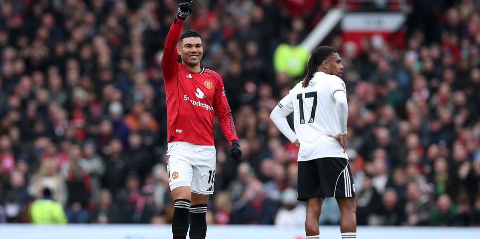 Manchester United vs Fulham - Premier League LIVE: Latest score, team news and updates as the Red Devils have penalty call overturned by VAR but Casemiro scores from the eventual free-kick as they look to continue resurgence