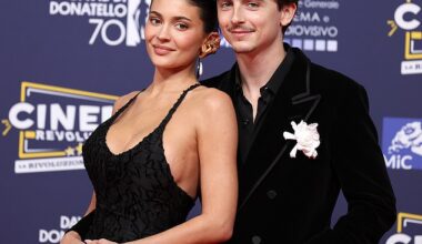 Kylie has been dating actor Timothee for three years (pictured May 2025)