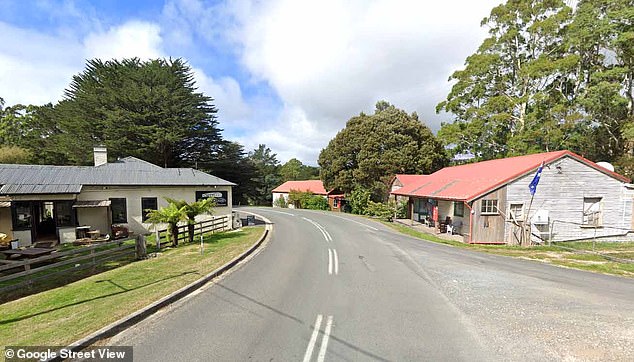 A steady stream of tourists arrived in the remote village of Weldborough looking for fictional hot springs, after a travel operator posted an article encouraging people to visit the site