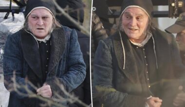 Hollywood A-lister looks unrecognizable on set of 'Ebenezer: A Christmas Carol'