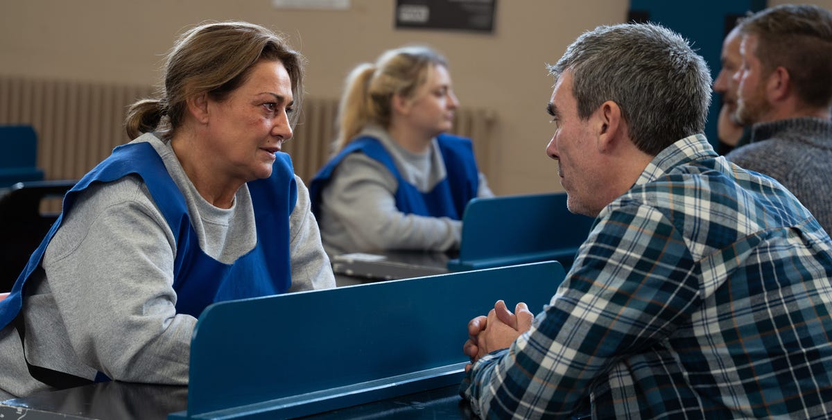 Emmerdale star explains Moira Dingle's shock prison attack drama