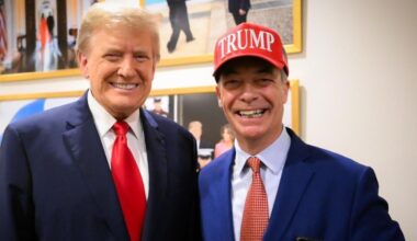 Nigel Farage accused of putting Donald Trump before Britain as Mel Stride ignites trade row