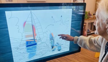Care Home residents touch the future with new interactive touch pad – The NEN – North Edinburgh News