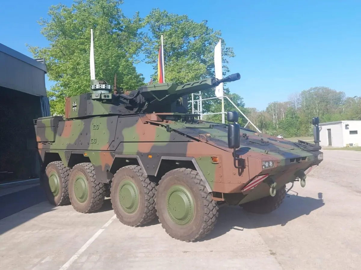Boxer in Heavy Weapon Carrier version