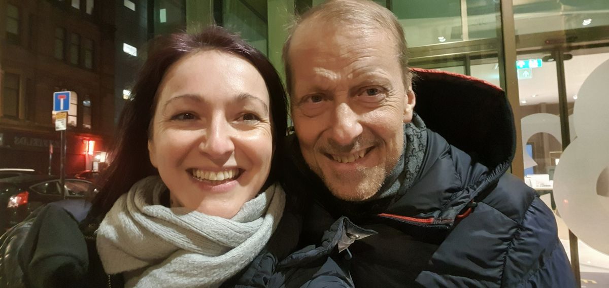 Clare Montgomery with Rune Dinsen