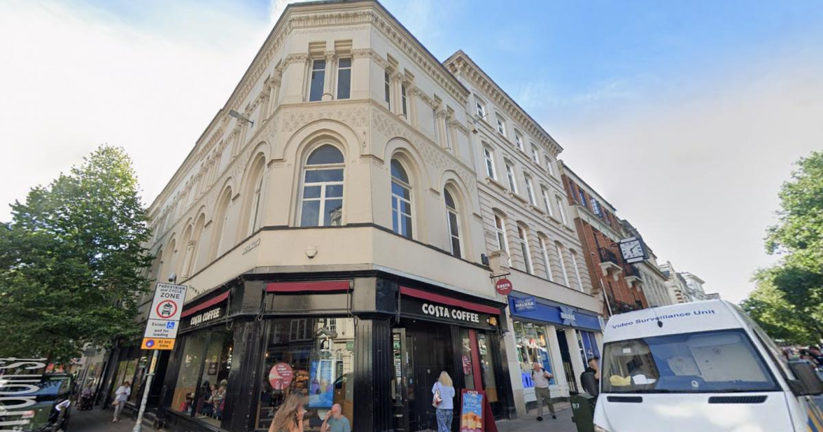 Plans lodged for flats above London Street Costa