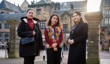 Uzbek students agree that people really do make Glasgow