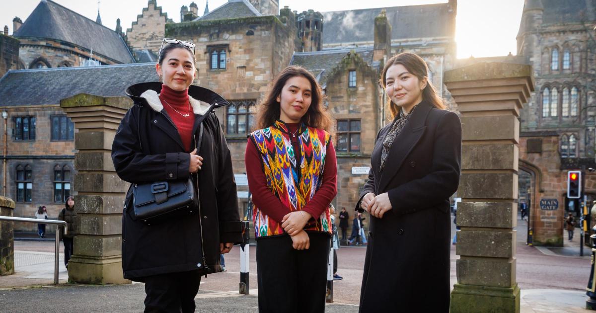 Uzbek students agree that people really do make Glasgow